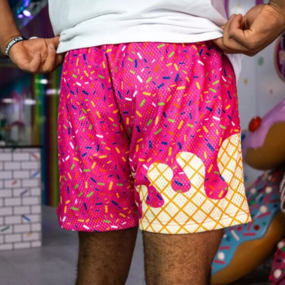 Boys' Ice Cream (Pink) Shorts - Picture 4 of 5